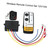 Remote Control Winch Wireless Remote Control Set 12V/15A for Jeep ATV Truck Winch