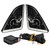 1Pair Car Daytime Running Light Turn Signal 2-Color DRL LED Fog Lamp for Chevrolet Cruze 13-15