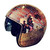 Classic  Ball Helmet with Retractable Visor Mirror Glitter Ball Helmet for DJ Club Stage Bar Party Wedding Holiday Decoration