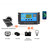 Portable 300W Solar Flexible Panel Kits Monocrystalline Silicon Solar Panel with 50A Controller Dual USB Charging Port DC5521 Battery Clamp Interface for Charging 5V Mobile Phones Sports Cameras, 12V Vehicles Ships Batteries