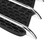 Pair of Car Exterior Hood Side Air Intake Flow Vent Shark Gills Outlet Decorative Trim Sticker