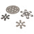 AC Compressor Valve Plate Car Air Conditioning Compressor Valve Plate Gasket Replacement for Citroen SD 6V12 Set of 4