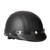 Motorcycle Scooter Open Face Half Leather Helmet with Visor UV Goggles  Vintage Style 54-60cm