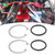 Blow Off Valve Replacement C Clip O Ring Snap Ring Accessory Replacement for HKS Blowoff Valve Flange Adapter
