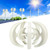 Wind Turbine Kit 800W 5 Blade Generator AC Motor Solar System Lantern Type DoubleLayer White(12V )