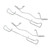 4PCs Rear Brake Caliper Return Springs BPF1755H Replacement for COOPER R50 R52 R53 02‑08