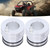 2PCS Wheel Bearing Greaser Tool Front Rear 44/40mm Replacement for Polaris Ranger 800 900 1000XP