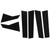 6 Pcs Side Door Window Cover Trim Glossy Black Pillar Posts Decal Sticker for Civic Sedan 10th Gen 2016‑2021