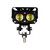 2PCS Motorcycle Headlight Spotlights LED Driving Fog Light 90W Dual Color High/Low Beam Working Lamp Auxiliary Light Waterproof 9-36V for Motorcycle Truck SUV UTV ATV Marine Boat