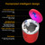 Car Ashtray with Lid Portable Car Cigarette Ashtray with Blue LED Light