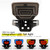 Motorcycle Tail Light Integrated Strobe Brake Lights With Dynamic Scanning Breathing Function Replacement for HONDA TMX125/155 CG125
