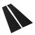 6PCS Car Door Window Pillar Decal PC Mirror Gloss Black Trim Replacement for Sienna 2010‑2020