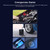 Jump Starter with Air Compressor 1000A Peaks Automobile Battery Booster Power Pack (Up to 4.0L Gases or 2.5L Diesel Engines) with LED Light Power Bank Function 150PSI Digital Tire Inflator