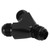 Coupler Union Fitting Splitter Black Anodized Coating Leak Proof Y Adapter Universal for Fuel Hose 10AN