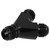 Coupler Union Fitting Splitter Black Anodized Coating Leak Proof Y Adapter Universal for Fuel Hose 10AN