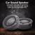 1.5 Inch Car Sound Speaker 12V to 24V High Fidelity Sound Rugged High Tone Horn Universal for Car