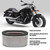 Motorcycle Air Filter Powerful Filtration Precise Aluminium Alloy Fit for SHADOW 400 750 VT400 VT750 1998‑2007