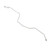 AC Condenser Compressor Line 80341‑T2F‑A01 Pressure Proof Improved Cooling Effect Pipe Receiver for Accord 2013 to 2016