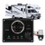 Car Center Console Dashboard Panel Oil Level Oil Pressure Water Temperature Voltage 4 in 1 Multi Pointer Combination Meter