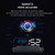 Car Head up Display, Head up Display High Definition Speedometer Car Safe Driving Computer Speed and Voltage Alarm for All Vehicles, 3D Reflection Display