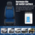 Four Seasons Universal Car Seat Cushion Temperature Adjustable Breathable Cooling Heating Car Seat Pad Covers