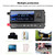 Xuyuan 4000w Car Inverter with LED Color Ambient Light 4 USB Charger Vehicle Power Converter12V