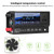 Xuyuan 4000w Car Inverter with LED Color Ambient Light 4 USB Charger Vehicle Power Converter12V