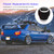 Car 6 Speed Gear Shift Head Silver Ring Ergonomic Wear Resistant Replacement for Subaru Black Top