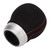 Car 6 Speed Gear Shift Head Silver Ring Ergonomic Wear Resistant Replacement for Subaru Black Top