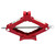 1 T Ton Tonne Scissor Jack Lift Wind Up for Car Van Garage Home Emergency Tool Red