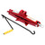 1 T Ton Tonne Scissor Jack Lift Wind Up for Car Van Garage Home Emergency Tool Red