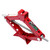 1 T Ton Tonne Scissor Jack Lift Wind Up for Car Van Garage Home Emergency Tool Red