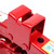 1 T Ton Tonne Scissor Jack Lift Wind Up for Car Van Garage Home Emergency Tool Red