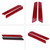 Pair of Hard Saddlebag Latch Cover Reflectors for FLHT FLT FLHX 2014-2017 Red