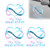 3 Pcs Never Walk Alone Decal Family Stickers Car Decals Stickers for Luggage Laptop Refrigerator Motorcycle Skateboard Pegatinas