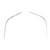 Front Bumper Moulding Chrome Trim 51118226562 Rocker Panel Impact Strip for 5 Series E39 1996 to 2003