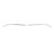Front Bumper Moulding Chrome Trim 51118226562 Rocker Panel Impact Strip for 5 Series E39 1996 to 2003