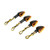 4pcs 12V Motorcycle Bike  Bulb Amber Front & Back Turn Signal Indicator Light