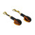 4pcs 12V Motorcycle Bike  Bulb Amber Front & Back Turn Signal Indicator Light