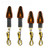 4pcs 12V Motorcycle Bike  Bulb Amber Front & Back Turn Signal Indicator Light