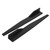2pcs Car 860mm/33.8in Blade Side Skirt Rocker Splitter Wing Diffuser Replacement