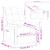 vidaXL Stand up Chair Dark Grey Fabric