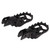 2 Pcs Motorcycle Front Footrest Left Right Adjustable Foot Pedal Bracket Pegs for F750GS F850GS F850GS Abenteuer