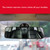 Universal Black Car Truck Mirror Interior Rear View Mirror with Suction Cup Rearview Mirror