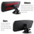 Universal Black Car Truck Mirror Interior Rear View Mirror with Suction Cup Rearview Mirror