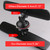 Universal Black Car Truck Mirror Interior Rear View Mirror with Suction Cup Rearview Mirror