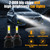2PCS Auto LED Headlight Bulb High Brightness Car Spotlight Headlamp Bulb Car Modification Accessories