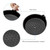 4Pcs Car Coasters TPE Cup Holder Coasters Universal Removable Vehicle Coasters