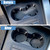 4Pcs Car Coasters TPE Cup Holder Coasters Universal Removable Vehicle Coasters