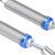 2pcs Trunk Lifting Spring Adjustable Automatic for Auto Tail Boot Lid Rising Lowering Remote Open Device Silver Blue